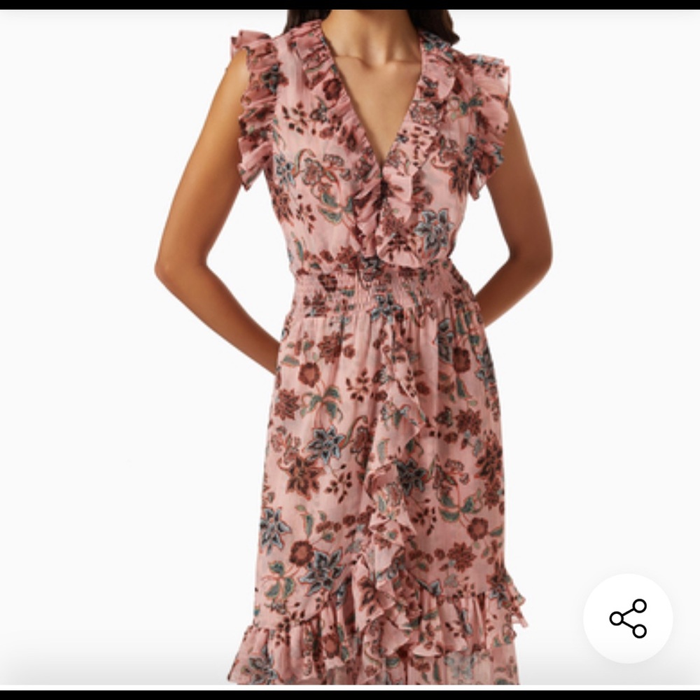 MISA Kidada Dress in Choco Rose. Worn 2x. Excellent condition.